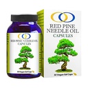 Optimally Organic Red Pine Needle Oil Caps - Suplemento de saúde para Extreme Imune System Support - Vital Cell & DNA Support - #1 Vegan Body Cleanse for Foreign Invadores - Pinus densiflora - BioActive