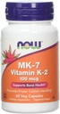 Agora Alimentos, Mk-7 Vitamina K-2 100 Mcg, 60 Vegg Cápsulas