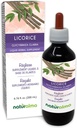 Naturalma Alcaçuz ou Alcaçuz (Glycyrrhiza glabra) Raíz Tintura sem álcool - 6.76 fl oz Extrato líquido em gotas - Suplemento de ervas - Vegan