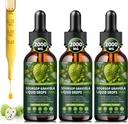 (3 Pack) Sorsop Graviola gotas líquidas 2000mg, 98% de absorção para suporte celular e regeneração, Imune Boost, Fígado, Bondade de ervas, Soursop Bitters Líquido-açúcar/Gluten Free, Natural Flavor, 6 Fl Oz