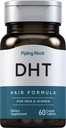 Piping Rock DHT Advanced Hair Formula (60 comprimidos) para homens e mulheres
