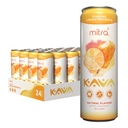 Bebidas Botânicas MITRA-9 - Bebida de Kava com extrato de raiz Kava - Enhancer de humor - Baseada em plantas - Promove calma natural e claridade (12 Fl. Oz) (24)
