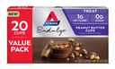 Atkins Endulge Copos de manteiga de amendoim, Sobremesa favorita, Baixo carboidrato, 0g de açúcar, 20 contagem