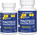 Pacote de valor Magtech Magnésio - 3 Formas de Magnésio - Com Magtein L-Threonato - Suportes Relaxação e Saúde do Cérebro* - 270 Cápsulas Total