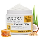 Super Natural Goods Manuka Honey Cream (4 onças) – Hydrating Lotion para todos os tipos de pele Adequado para crianças e adultos