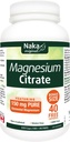 Citrato de magnésio de Naka, 220 Cápsulas