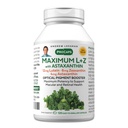 ANDREW LESSMAN Máximo L+Z com Astaxantina 120 Softgels - 12mg Lutein, 6mg Zeaxanthin, 4mg Astaxantina. Nutrientes chave para apoiar a saúde do olho e do cérebro, e promover a visão saudável.