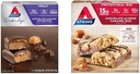 Atkins Endulge Chocolate Barra de Mousse de caramelo, Sobremesa Favorite, 1g de açúcar, Alta em fibra, 5 Count & Chocolate Bar de caramelo de amêndoa, Keto-Friendly, Gluten Free com manteiga de amêndoa real, 5 Count (Pack of 1)
