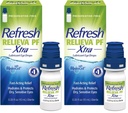 Atualizar RELIEVA PF Xtra Lágrimas artificiais sem conservantes Gotas Oculares Lubrificantes, 2x0,33 fl oz (20 ml), 2 Contagem