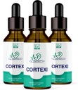 LIVORKA Cortexi Drops Oral to Drink - Fórmula para Saúde do Ouvido, Suporte Auditivo - Pacote de 3 Garrafas (Fornecimento de 90 dias)