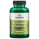 Swanson Activated Charcoal - Suplemento Natural Suportando Absorção Saudável - Ajuda w/Bloating & Mantendo Regularidade Bowel - (120 cápsulas, 520mg por serviço)