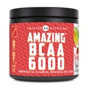 Surpreendente Nutrição Incrível BCAA 6000 6 Grams BCAA Por Servir 30 Servings Powder □ Suplemento de Aminoácido de cadeia ramificada □ Made in USA (Natural Fruit Punch)