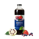 JAVA NONI EXTRACT com 7 BLEND DE BERRY - 33,8 fl oz (1L) Frasco - 100% Resveratrol puro e fermentado por ALLBIO