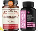 Berberine Complex Supplement plus Fat Burner for Women (Perda de Peso e Sustentação de Açúcar com Cetonas de Framboesa) Apetite Supressor, Metabolismo Booster, e Redutor de Gordura de Barriga (Redutor de Gordura)