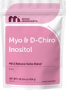 Micro Ingredientes Myo-Inositol & D-Chiro Inositol Powder, 1 lb (221 Servings) 40:1 Razão Ideal Inositol Suplemento para Mulheres Suporta Equilíbrio Hormonal & Saúde Ovariana  , Não-GMO, Vegan, Filler-Free