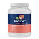 NaturVet – Fórmula de Levedura Secada de Brewer com sabor a alho – Mais vitaminas – Suporta Pele Saudável & Revestimento Glossy – Fortificado com B-1, B-2, Niacina & Vitamina C – para cães e gatos (4 lb Pó)