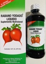 Rabano Yodado Liquid 16 Fl Oz. - Tamanho do bônus - Suplemento Vitamina B12, B6 e Thiamin (1 Mês de Fornecimento)
