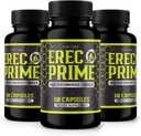 Rize labs (Pacote de 3 comprimidos Erec Prime para homens, Fórmula de Alto Desempenho, Suporte All-Natural para desempenho de pico e saúde geral, Comentários Oficiais (180 Cápsulas)
