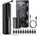 Remoção de cera de ouvido Remoção elétrica de irrigação de ouvido Sistema de lavagem de água Powered Ear Cleaner com 4 modos de pressão Ferramenta de limpeza de ouvido segura e eficaz Recarregável USB resistente à água