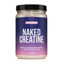 Creatina naked - Creatina com sabor de morango Mono-hidratada - Pó de morango real, Sem aditivos, Crescimento muscular, Vegan, Não-GMO, Sem glúten, Sem soja - 45 Servimentos