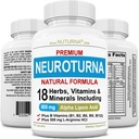 Neuropatia Suporte Nervo Suplemento com 600 mg Pure Alpha Ácido Lipóico - Fórmula de força máxima, Fortificar nervos em dedos, mãos, dedos dos pés, & pés - Melhor apoio de alívio periférico - 120 cápsulas