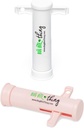 Ferramenta de sucção de mordida de Bug, removedor de veneno - mordidas de Bug e picadas de abelha/wasp, alívio natural da mordida do inseto, 2-Pack, 1 branco/1 rosa