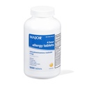 Comprimidos major 4 horas de Alergia - Maleato de clorfeniramina - 4 mg - Anti-histamínico - 1000 Comprimidos (1 embalagem)