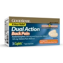 Comprimidos GoodSense Dual Action Acetaminofeno e Ibuprofeno (AINE), 250 mg/125 mg, Dor nas costas, 36 Contagem