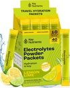 KEY NUTRIENTS eletrolytes limão limão 40 Stick Packs