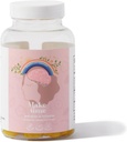 FAZER TEMPO Gummies Rhodiola femininas para a saúde do cérebro e estresse Solução de maltitol, isomalte, pectina, ácido cítrico, citrato de sódio, óleo vegetal, cera de carnaúba (30 Servões)