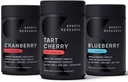 Esportes Pesquisa Tart Cherry Concentrado (de Montmorency Tart Cherries), Complexo de frutas de cranberry (com Pacran & Vitaminas C & E) & Concentrado de frutas integrais Blueberry (de blueberries orgânicos)