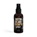Derm Dude Biotin Pulverizador de crescimento de barba para homens Formulado com extrato de Biotina e Bamboo para o crescimento do cabelo