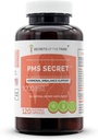 PMS Secret 120 Cápsulas, 1000 mg, Black Cohosh, Cramp, Vitex, Valerian, Dandelion, Camomila, St. John's Wort. Suporte ao equilíbrio hormonal (120 cápsulas)