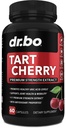Tart Cherry Extract Cápsulas Suplemento - Purge Uric Acid Flush Cleanse Antioxidant Pills para apoio de repouso - Tart Cherry Cápsulas Antocianina Suplementos Ultra Puro Cerejas Vitaminas Concentrado Pill