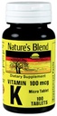 Blend Vitamina K 100Mcg Comprimidos 100 Ct