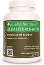 Nutrição de Remedy Alkalize-me agora 1.000 mg, 60 Vegan Cápsulas Herbal Suplementos dietéticos