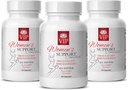 Hot Flashes Relief Menopausa - Complexo de apoio feminino Natural - Extrato raiz de alcaçuz - 3 frasco (180 cápsulas)