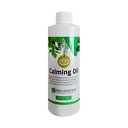Óleo calmante de ervas para cavalos – mistura de óleo essencial totalmente natural com óleo de coco – ajuda a relaxar cavalos ansiosos, inquietos e de alta resistência – 8 onças