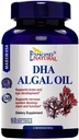 (8 Pack) Esmond Natural: óleo de algas DHA (Feito com óleo de Onavita. 40% ácido docosahexaenóico. Suporta cérebro, olho e sistema nervoso), GMP, Natural Product Assn Certified, Made in USA - 500mg, 480 Softgels