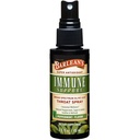 Spray Complexo de Garganta de Folha de Oliva de Barleano, Suplemento de suporte imunológico com hortelã-pimenta, limão e Sage para alívio da garganta comichão, extrato líquido misturado, 1,5 oz
