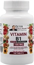 Peter's Choice B1 Comprimidos Suplemento dietético (B1 100mg, 100 Comprimidos)