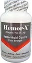 Hemor-X - Um tratamento natural de hemorróidas, suplemento de força extra para coceira, inchação, alívio de desconforto ardente. 90 comprimidos. para homens e mulheres.
