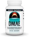Fonte Natural DMAE, Bitartarato de Dimetilaminoetanol - Suporta Concentração Mental - 200 Comprimidos