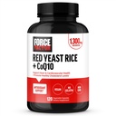 FORCE FACTOR Red Levedura Arroz + CoQ10 Suplemento para Apoio Antioxidante, Não-GMO, Vegan-Amigo, Qualidade Premium, 120 Cápsulas