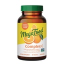 MegaFood Complex C - Vegan Imune suplemento de suporte com vitamina C 250 mg, Feito com alimentos reais, incluindo laranja, Cranberry & Arroz marrom, sem glúten, Kosher - 30 comprimidos, 30 Servings