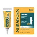 Neosporin Antibiótico de Primeiros Socorros Original Pomada com Zinco de Bacitracina para Proteção de Infecção, Tratamento de Feridas e Minimizador de Aparência de Cicatriz para cortes menores, raspas e queimaduras,.5 oz