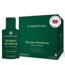 CYMBIOTIKA Super Greens Supplement com clorofila, espirulina, Daily Vegan Superfood Packets para Digestive Gut Health, Detox, Energia e Imune Support, Citrus Lime Flavor, 15 mL Pouches, 30 Pack