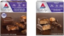 Atkins Endulge Milk Chocolate Caramel Squares 48 Count & Chocolate Caramel Mousse Bares 5 Count Bundle