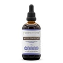 Segredos da Tribe Mullein Leaf Alcohol-Free Liquid Extract, Mullein (Verbascum thapsus) Tintura Suplemento (4 FL OZ)