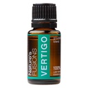 Nature's Fusions Vertigo Alívio, óleo de gengibre Náusea Alívio Essential Oil Misturas (15ml) - Movimento de ação rápida alívio doença, alívio da doença matinal, alívio da tontura, e vertigem medicina w / hortelã